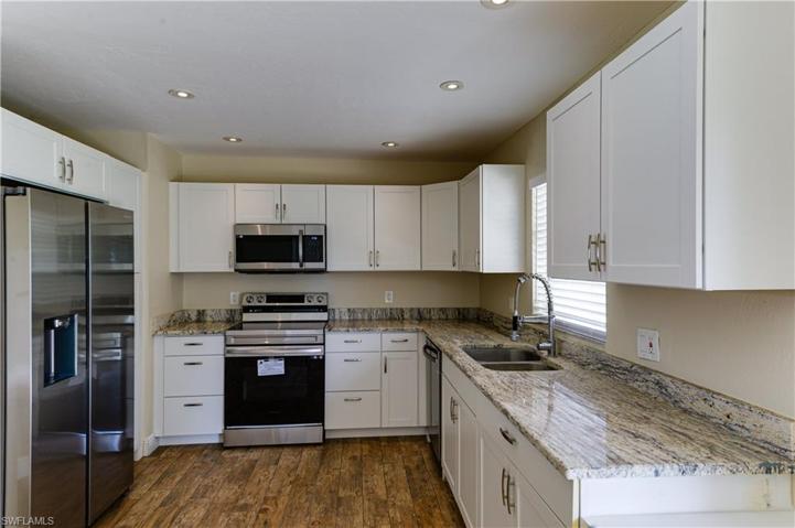 Brand new stainless steel appliances!  Wow!