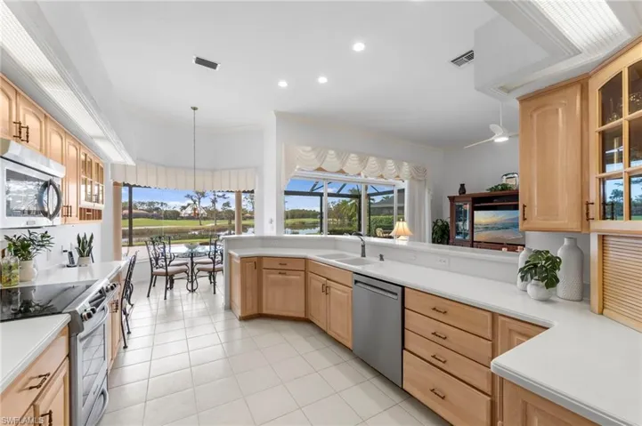 Amazing views from kitchen and breakfast nook