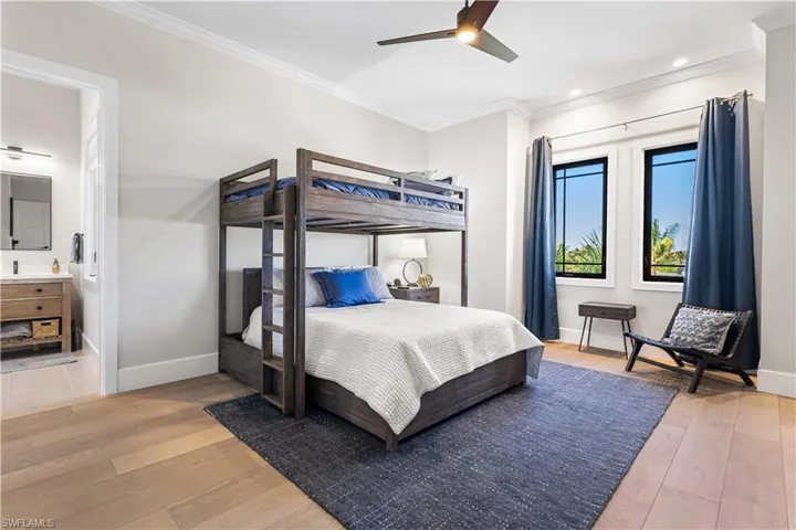4th bedroom located on the second level with ensuite bath.
