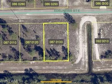 Aerial view of property's location