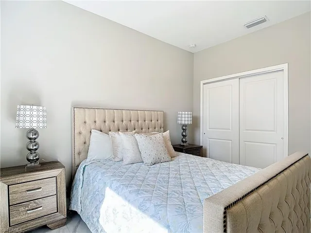 Bedroom featuring a closet