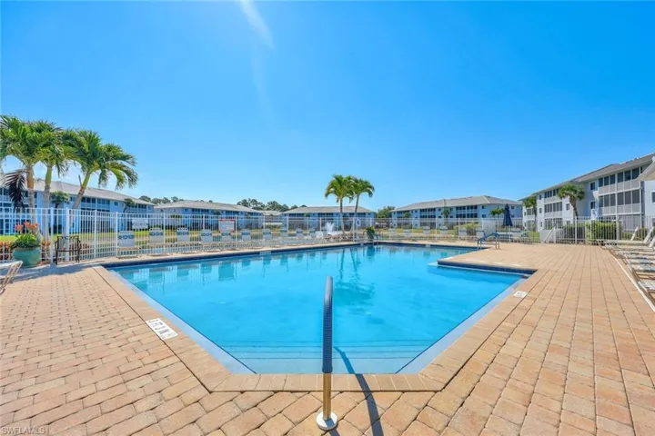 View of pool