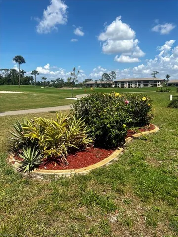 Back of patio.