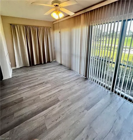 Overlooking golf course.