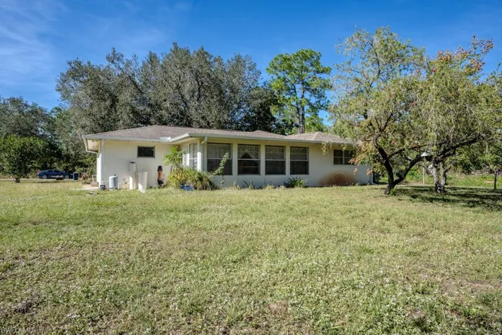 Lots of room in back of property.