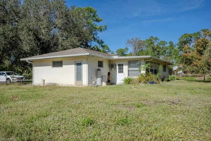 Side view of property.