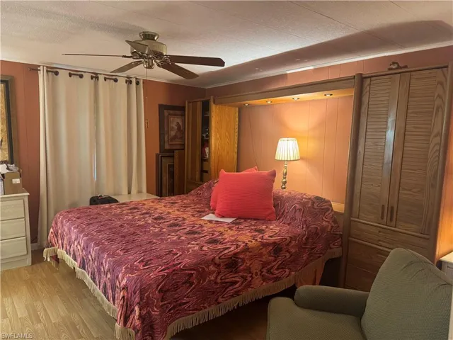 Wood-finish flooring throughout