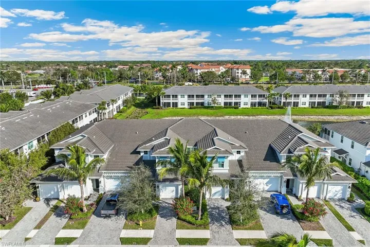 Aerial view of building