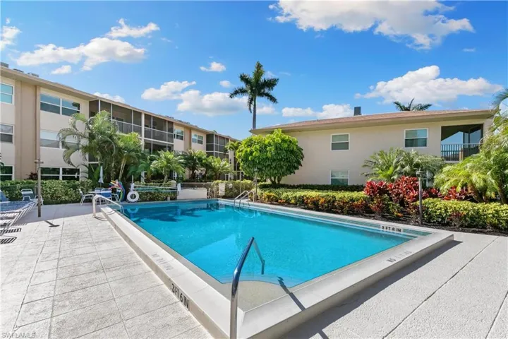 View of pool