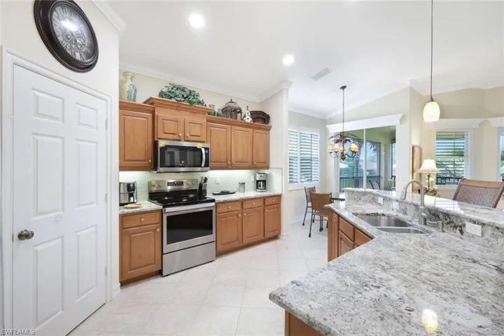 Wide Open and Bright Kitchen