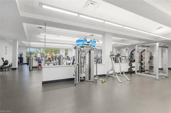 Fitness / Wellness Complex has state-of-the-art Cybex and Octane cardio and strength equipment