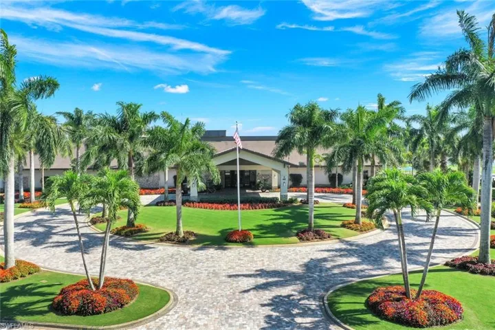 Aerial of the Clubhouse at Pelican Sound!