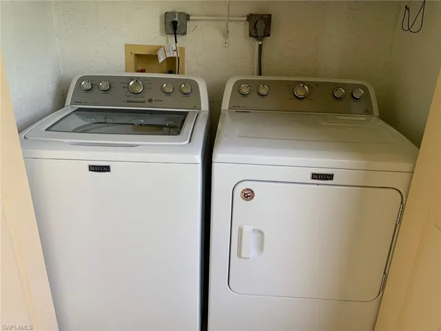 Full Size Washer & Dryerinside the condo