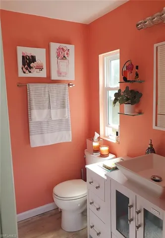 Primary bath with walk-in shower