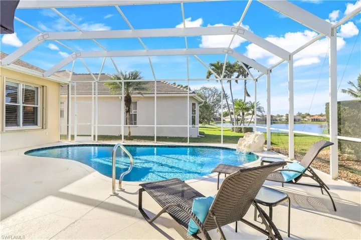 Pool with Lake View