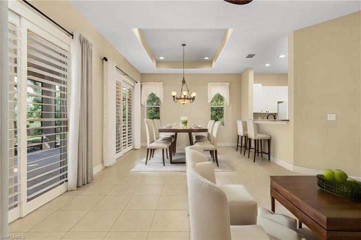 Staged Dining Room