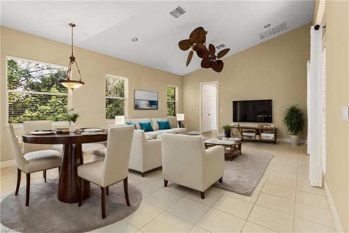 Staged Family Room