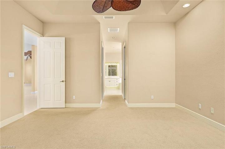 Unstaged Master Bedroom