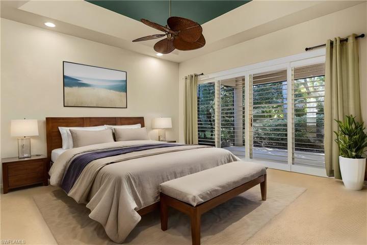 Staged Master Bedroom