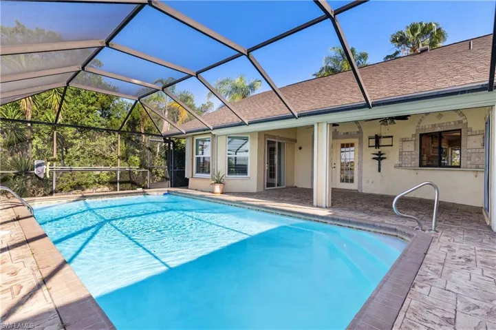 Pool with views of the lake