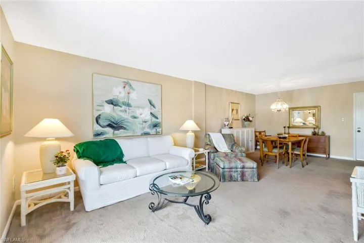 Family room and dining area.