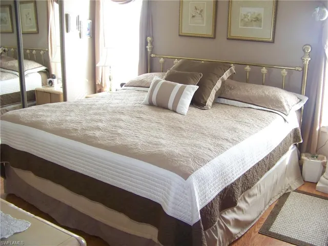 HUGE master bedroom with tons of light!