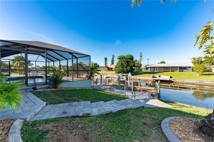Backyard to dock
