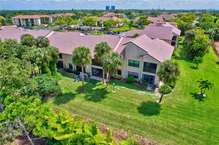 View from the Golf Course to the back of our building