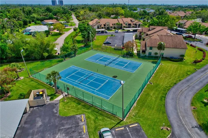 Overview of PickleBall/Tennis Courts