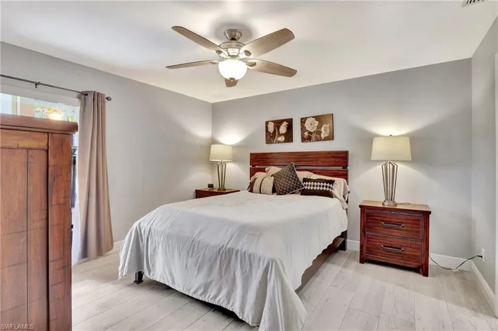 Ample size Primary Bedroom