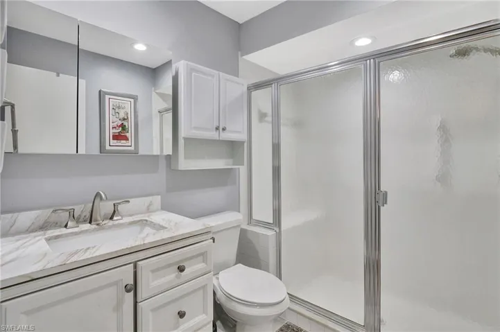 PrimaryBathroom Vanity and Shower