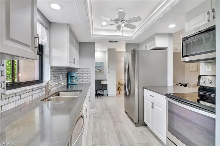 Kitchen looking in Dining Area