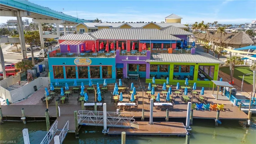 Dock featuring a patio