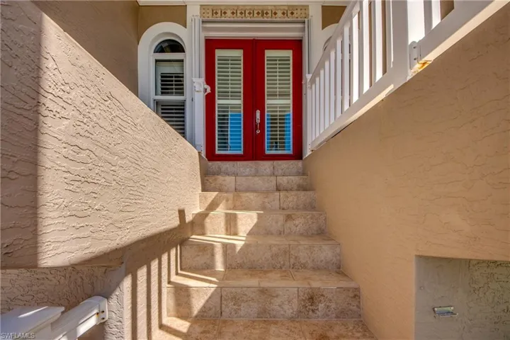 View of stairs