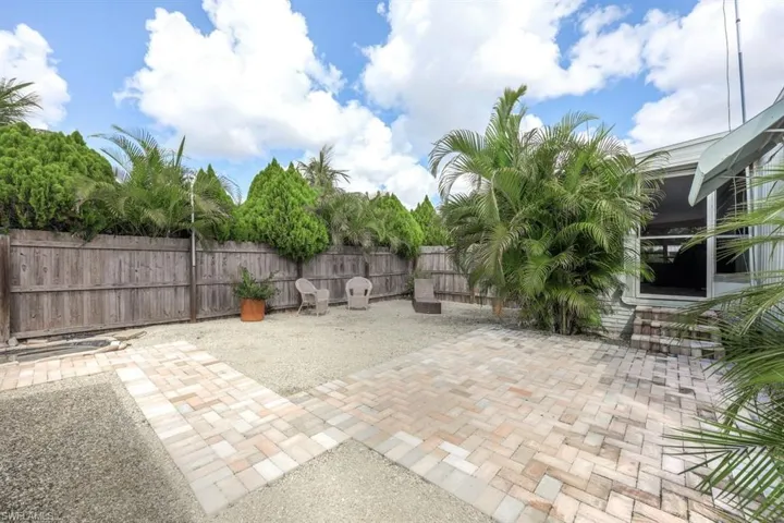 View of patio