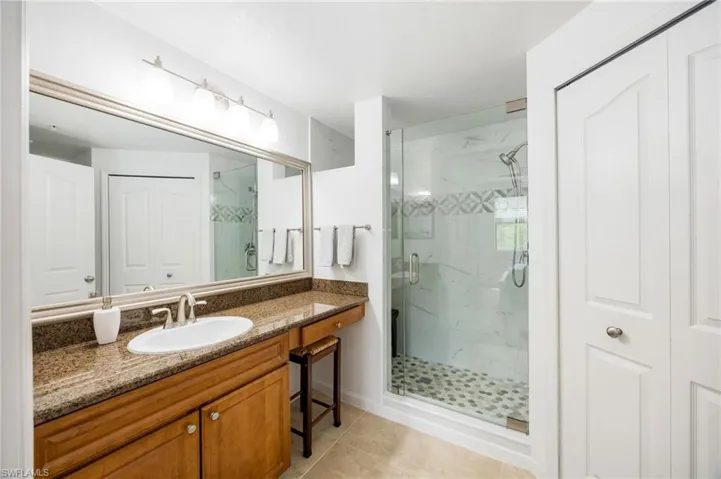 OWNER'S NEW SHOWER