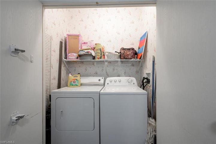 Laundry area