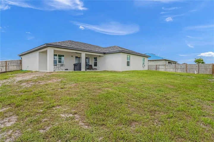 Rear yard
