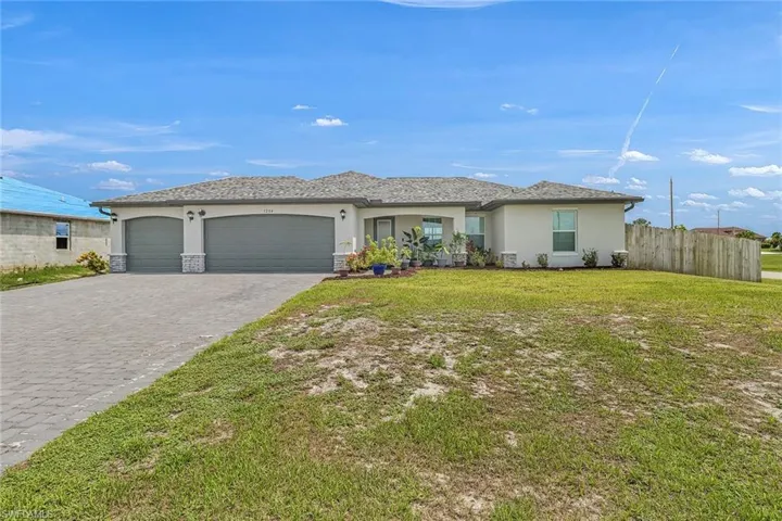 3 car garage