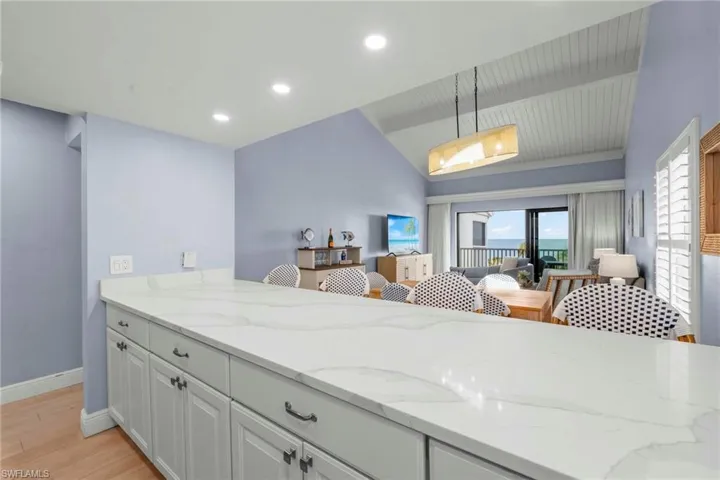 Prepare meals with coastal views