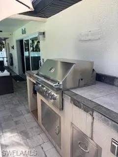 Built in BBQ Kitchen