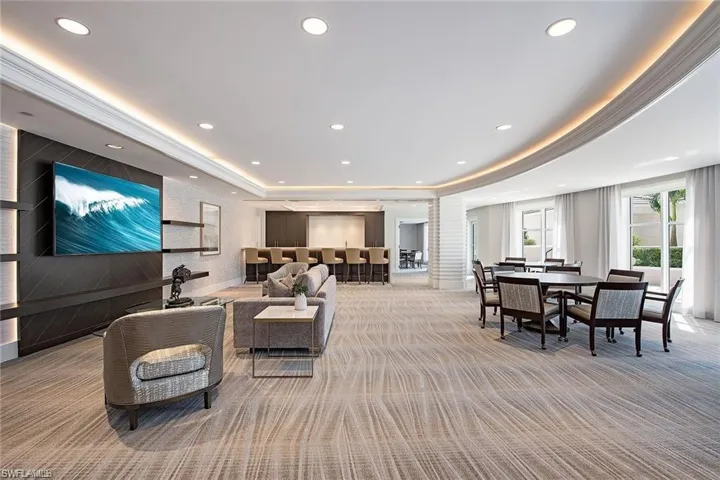 Social gathering room