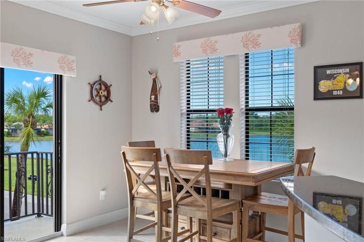 Lake views from the great room and balcony