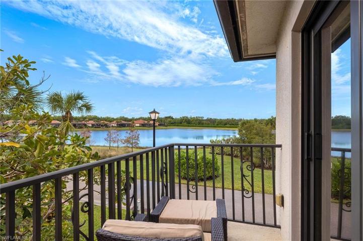 Lake view from the balcony