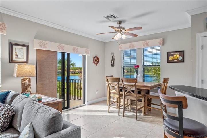 Lake views from the great room