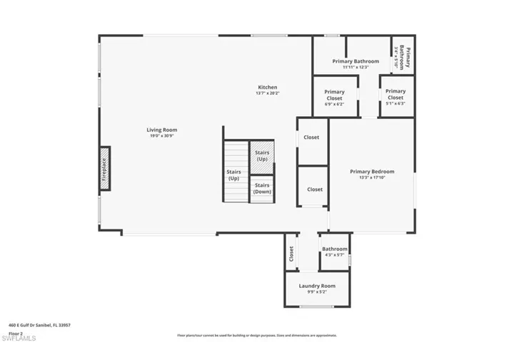 View of floor plan / room layout