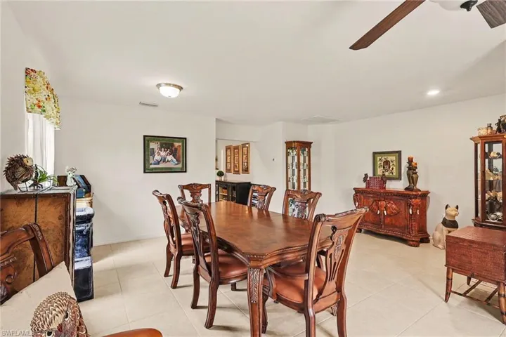 Dining area