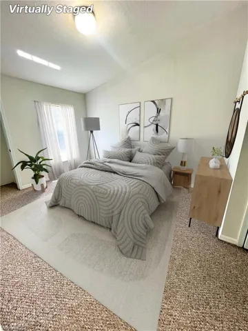 Primary bedroom - Virtually staged