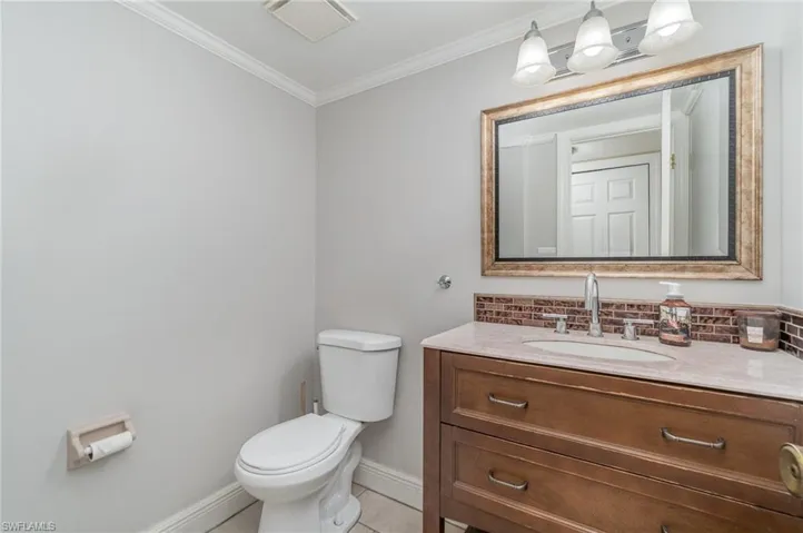 Guest bath downstairs.