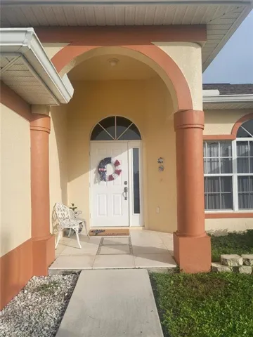 View of property entrance
